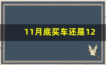 11月底买车还是12月底买车,2023年最建议买的suv车