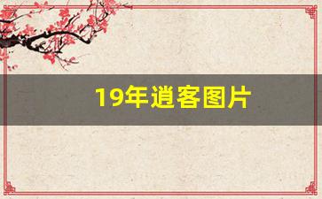 19年逍客图片