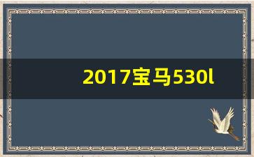 2017宝马530li报价及图片