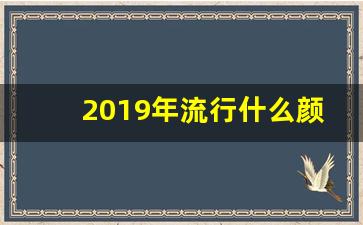 2019年流行什么颜色的衣服,2019流行棉服款式颜色