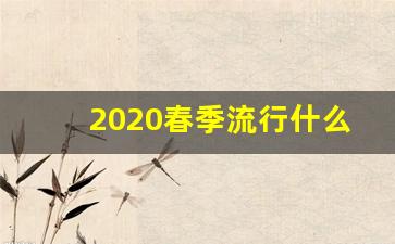 2020春季流行什么颜色,2020流行六大颜色