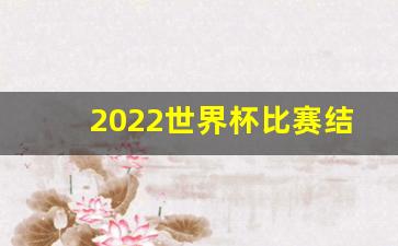 2022世界杯比赛结果图表,2022世界杯参赛队伍