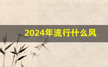 2024年流行什么风格衣服,2024流行的衣服款式