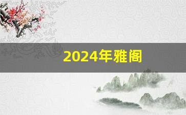 2024年雅阁