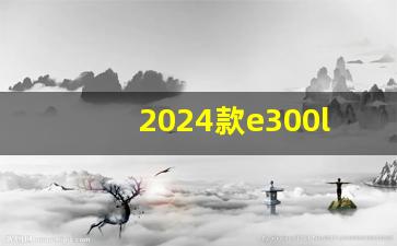 2024款e300l和2023款的区别,19款奔驰e300l值得买吗