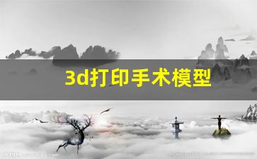 3d打印手术模型