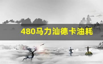 480马力汕德卡油耗多少