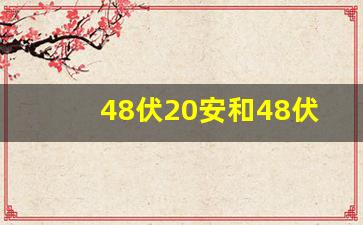 48伏20安和48伏32安45安