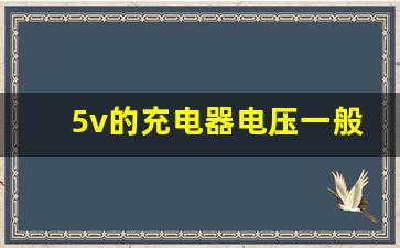 5v的充电器电压一般都超出,额定电压5v用什么充电头