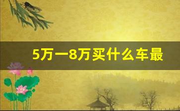 5万一8万买什么车最好,女士新能源小型车5-8万