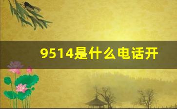 9514是什么电话开头,9524开头的电话