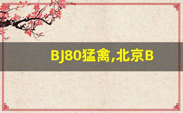 BJ80猛禽,北京BJ80新款