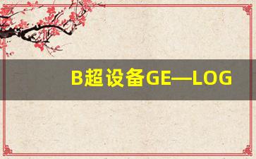 B超设备GE—LOGIQE9