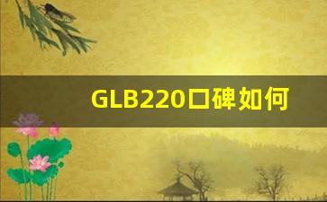 GLB220口碑如何,glb220值得买吗