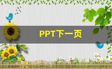 PPT下一页