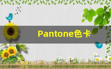 Pantone色卡