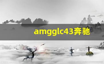 amgglc43奔驰配置参数,梅赛德斯glc43