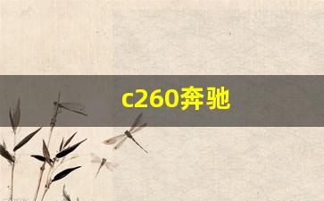 c260奔驰