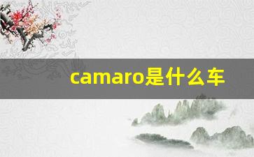 camaro是什么车,大黄蜂是雪佛兰哪款车