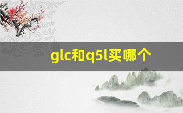 glc和q5l买哪个好