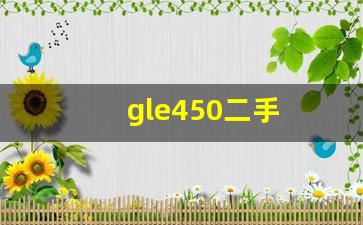 gle450二手