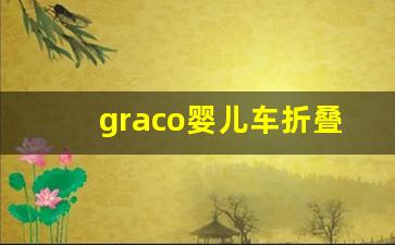 graco婴儿车折叠视频