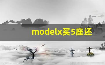 modelx买5座还是6座,modelx可以没有鹰翼门吗