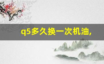 q5多久换一次机油,q5几万公里做一次大保养