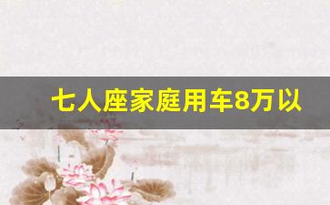 七人座家庭用车8万以内,10万一15万七座纯电车有哪些