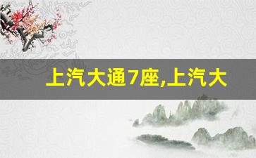 上汽大通7座,上汽大通6座商务车图片