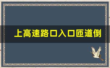 上高速路口入口匝道倒车怎么处罚,晚上匝道口倒车会被拍吗