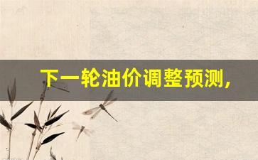 下一轮油价调整预测,2024年油价多少钱一升