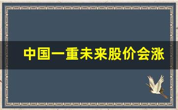 中国一重未来股价会涨吗,中国一重最高股价多少