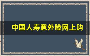 中国人寿意外险网上购买