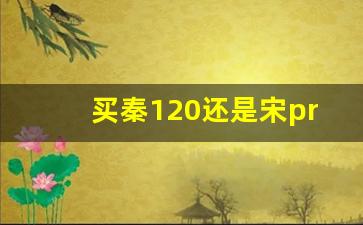 买秦120还是宋pro冠军71,宋Pro71km够用吗