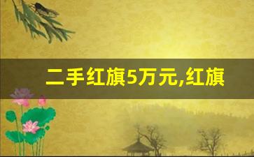 二手红旗5万元,红旗牌小轿车价格表