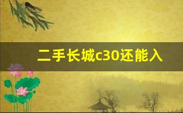 二手长城c30还能入手吗,长城c30灯光示意图