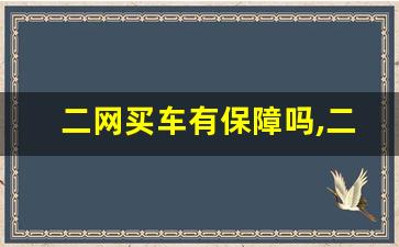 二网买车有保障吗,二网拿车和4s店有什么区别