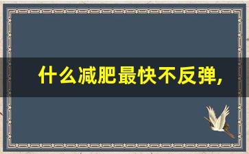 什么减肥最快不反弹,真胖和虚胖的区别图片