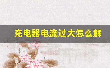 充电器电流过大怎么解决,12v电瓶最佳充电电流