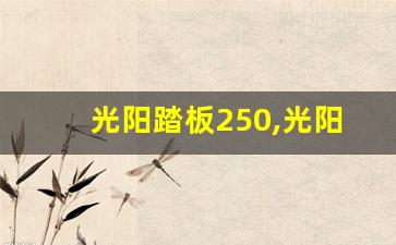 光阳踏板250,光阳踏板车250哪款最好