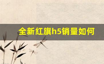 全新红旗h5销量如何,红旗h5优惠4万多