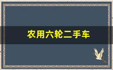 农用六轮二手车