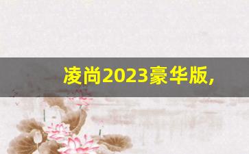 凌尚2023豪华版,凌尚汽车之家