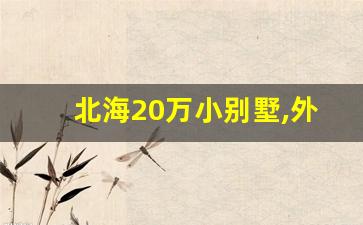 北海20万小别墅,外地人怎么买北海房