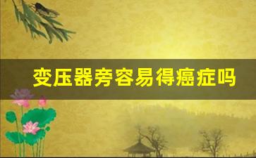 变压器旁容易得癌症吗,农村变压器距离民房规定