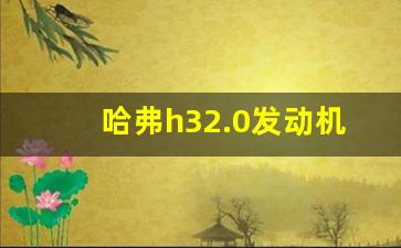 哈弗h32.0发动机型号,哈弗h3报价