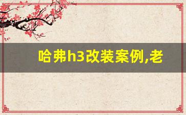 哈弗h3改装案例,老款长城h3改装