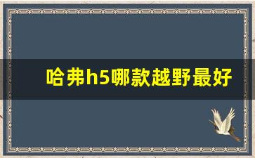 哈弗h5哪款越野最好,2023哈弗h5四驱价格多少