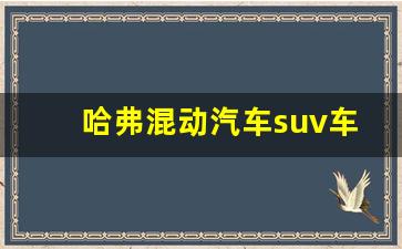 哈弗混动汽车suv车型,长城插电式混合动力汽车